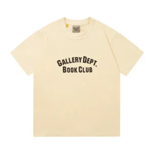 GALLERY DEPT. Book Club Beige Tee: Literary