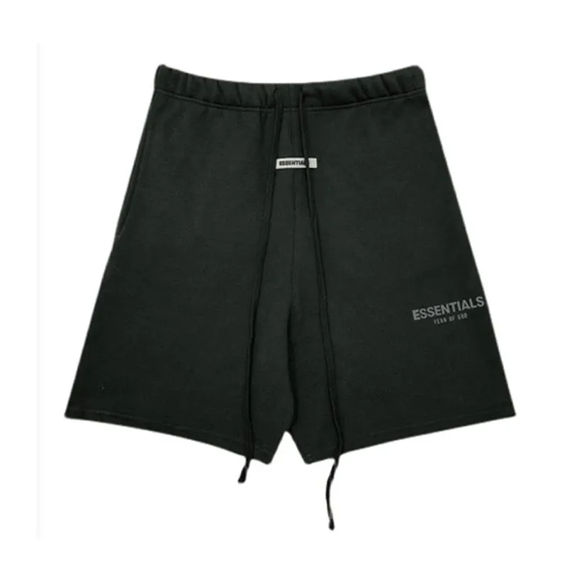 Fear of God ESSENTIALS Black Shorts Urban Fashion Staple