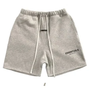 Fear of God ESSENTIALS Light Gray Shorts Comfort & Style