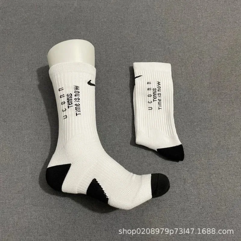 Nike White Black Socks: Ideal for Athleisure