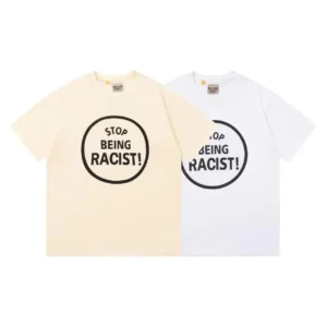 Gallery Dept. White Anti Racism Tee: Stylish
