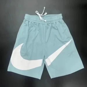 Nike Light Blue Swoosh Shorts Comfort for
