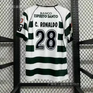 Reebok C. Ronaldo 28 Striped Football