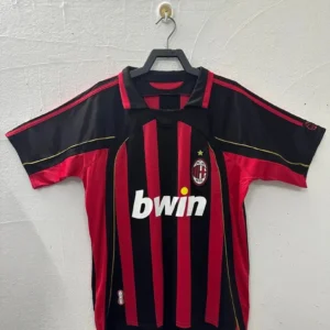 AC Milan Black Red Football Jersey: Show