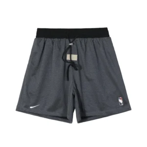 Nike Gray NBA inspired Mesh Shorts Stylish
