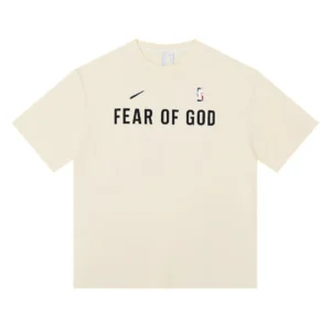 Nike x Fear of God Beige NBA T shirt: High