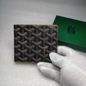 Goyard Black Wallet: Exquisite