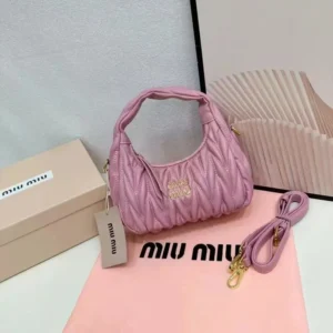 Miu Miu Pink Quilted Handbag: A Stylish