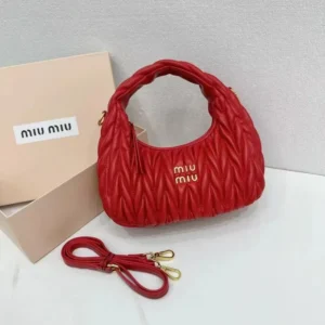 Miu Miu Red Quilted Handbag: A Fashion Must