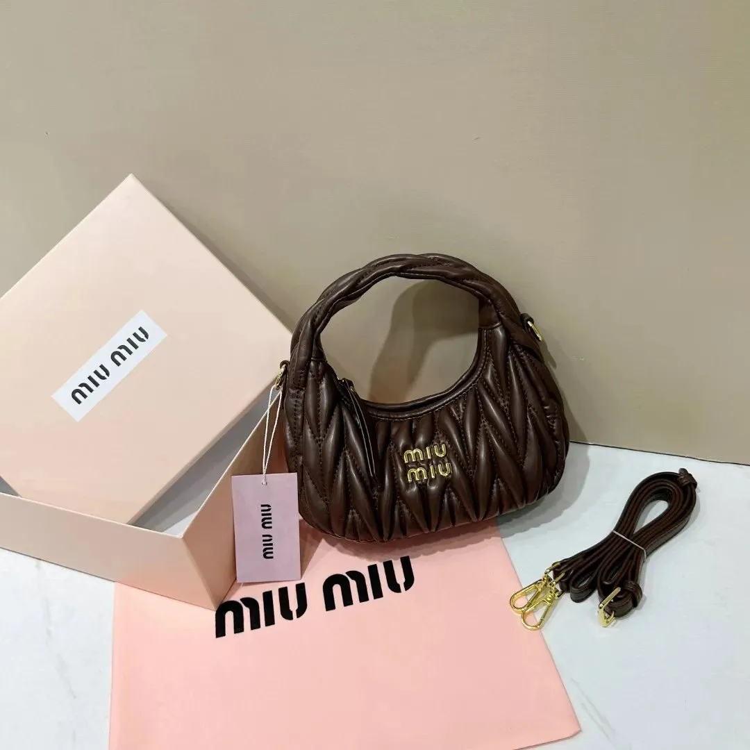 Miu Miu Brown Handbag: Elegant Accessory for