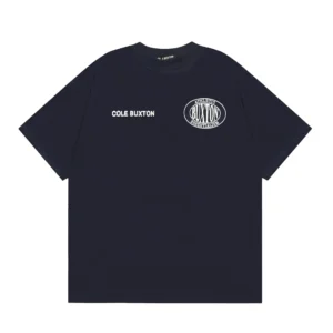 Cole Buxton Navy T Shirt: Athletic Style for