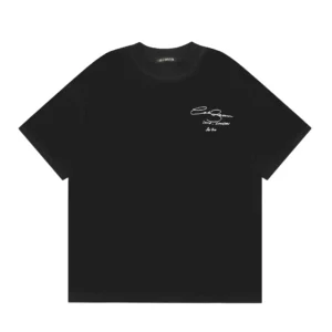 Cole Buxton Black Tee: Minimal Charm, Street
