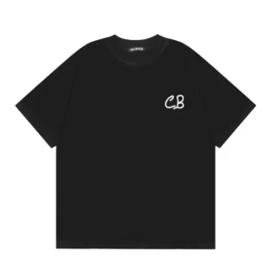 COLE BUXTON Black T Shirt: Minimalist Chic