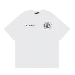 Cole Buxton White Tee: Minimalist