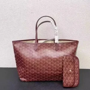 Goyard Saint Louis Burgundy Tote: Chic