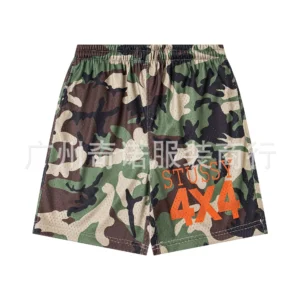 Stussy Camo 4X4 Shorts Urban Style for
