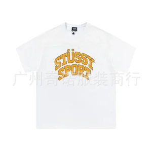 Stussy Sport White T Shirt: Street ready