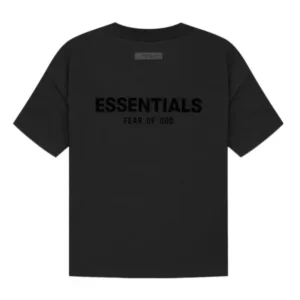 Fear of God ESSENTIALS Black Tee: Urban