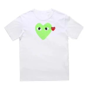 CDG Play White Tee: Eye