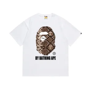 BATHING APE White Ape T shirt: Cool