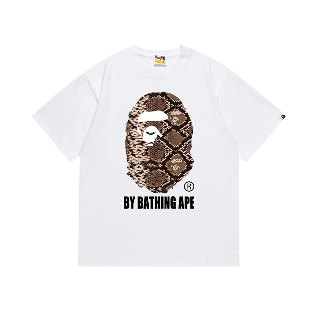 BATHING APE White Ape T shirt: Cool