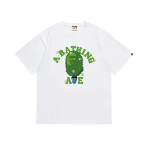A Bathing Ape White Tee, Unique Botanical
