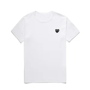 CDG PLAY White Tee, Trendy