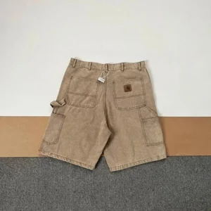 Carhartt Beige Shorts: Durable
