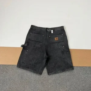 Carhartt Dark Gray Denim Shorts Functional