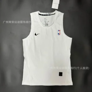 Nike White Basketball Tank Comfortable
