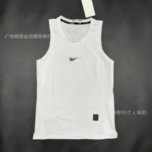 Nike Pro White Sleeveless: Breathable