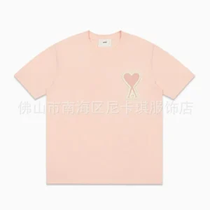 Ami Light Pink Tee: Comfortable and Stylish