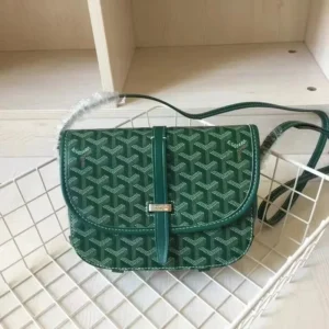 Goyard Green Handbag: Exquisite