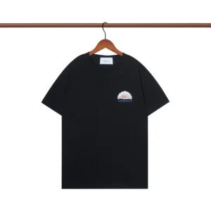 Casablanca Black T Shirt: Parisian Style