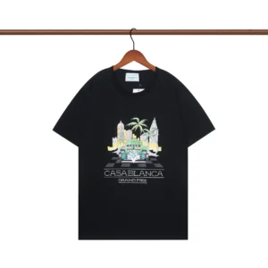 Casablanca Grand Prix Black Tee, Retro