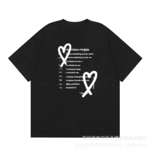 Maison Margiela Black Tee: Unique H