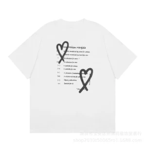 Maison Margiela White Graphic T shirt