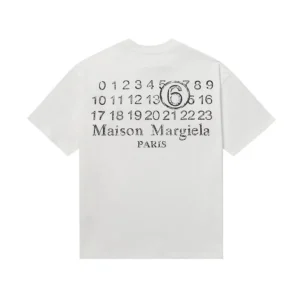 Maison Margiela White Tee: Parisian Fashion