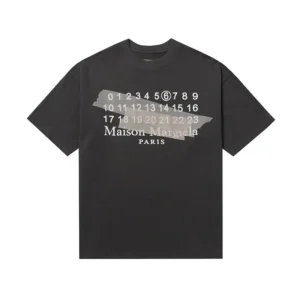 Maison Margiela Black Tee: Parisian