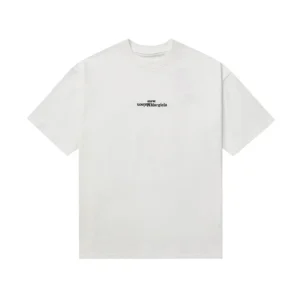 Maison Margiela White Tee: Minimalist and Edgy