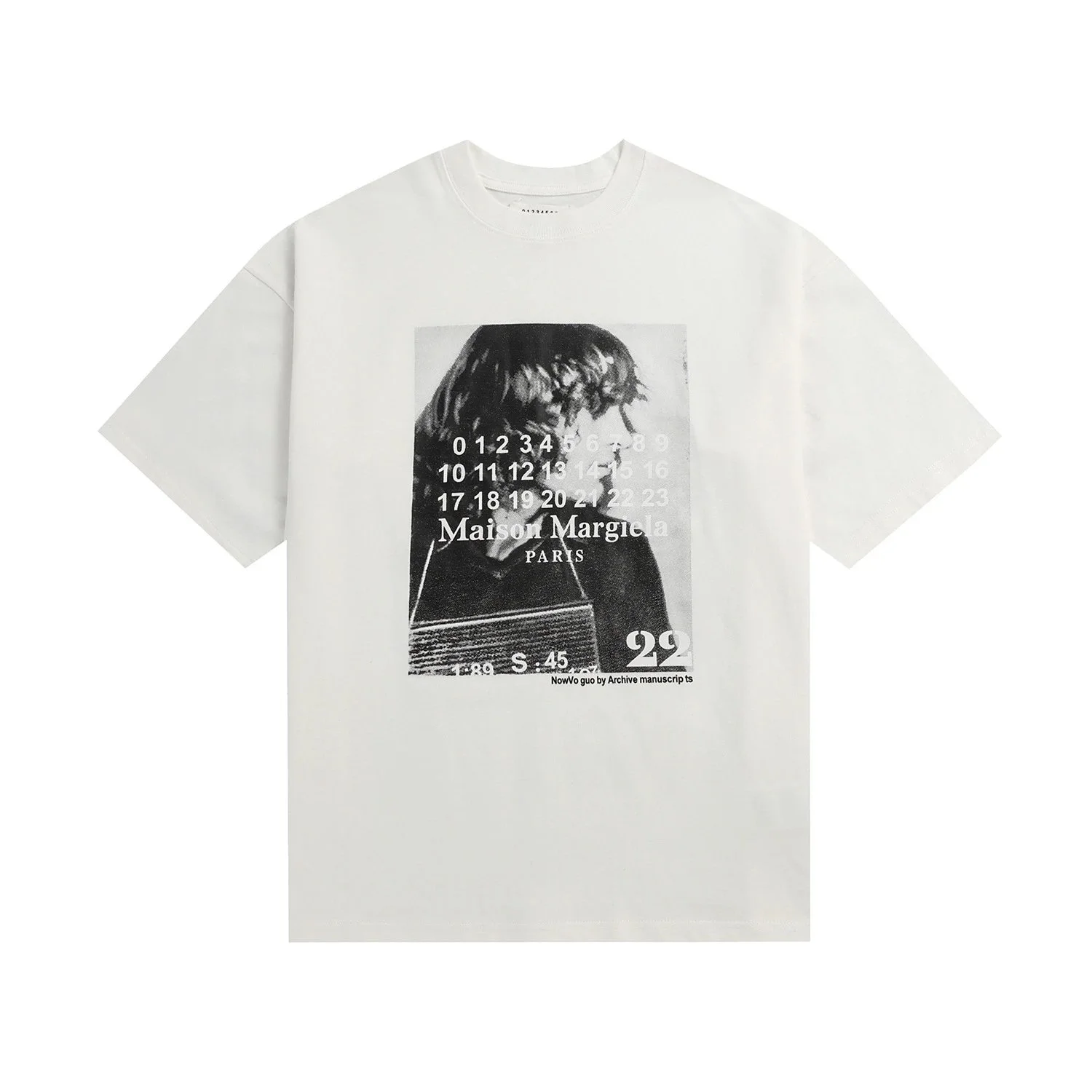 Maison Margiela Off white Tee, Vintage
