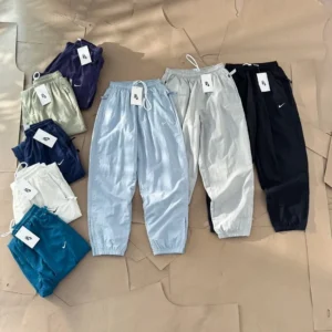 Nike Light Blue Casual Pants Sporty