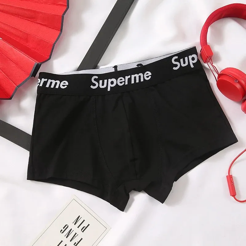 Superme Black Boxers: Street Style Comfort