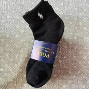 Polo Ralph Lauren Black Socks: Equestrian