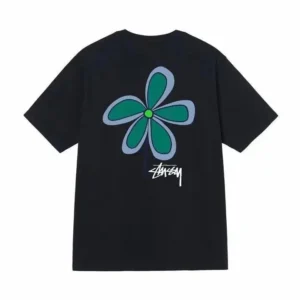 Stussy Black Graphic T shirt, Urban Fashion