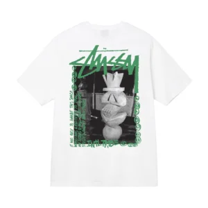 Stussy White Graffiti T Shirt: Urban Street