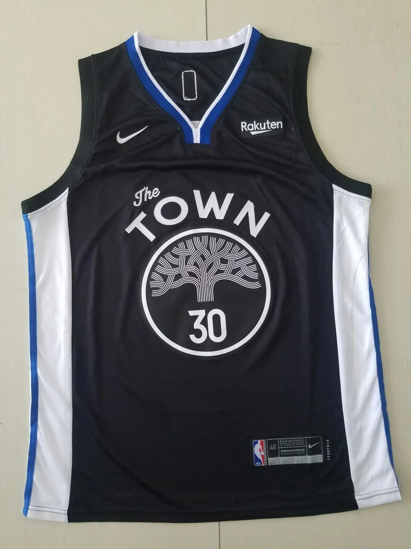 Nike Black The TOWN Basketball Jersey