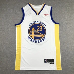 Nike White Warriors Jersey Stylish