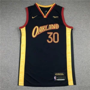 Nike Golden State 30 Black Jersey Court