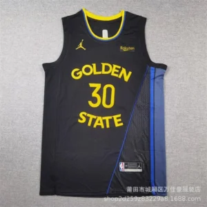 Jordan Black Golden 30 Basketball Jersey For